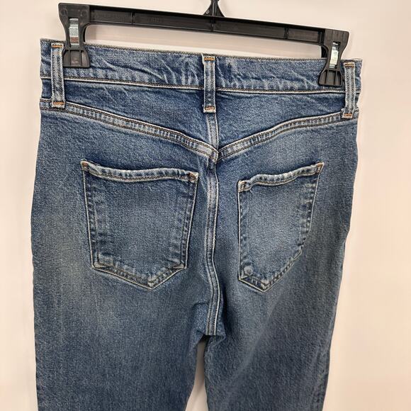 AGOLDE Riley High Rise Straight Crop Denim Jeans // 27 - Picture 7 of 12